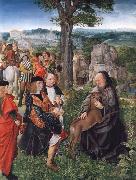 MASTER of Saint Gilles Saint Giles and the Wounded Hind Spain oil painting artist
